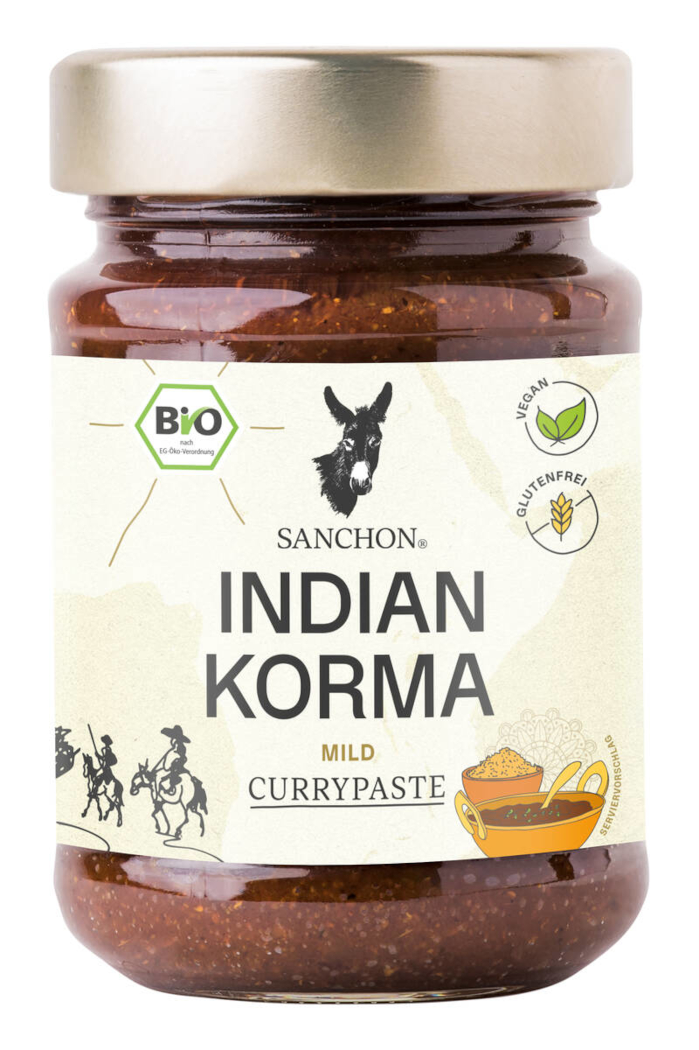 Pâte de curry bio Korma, 190 g