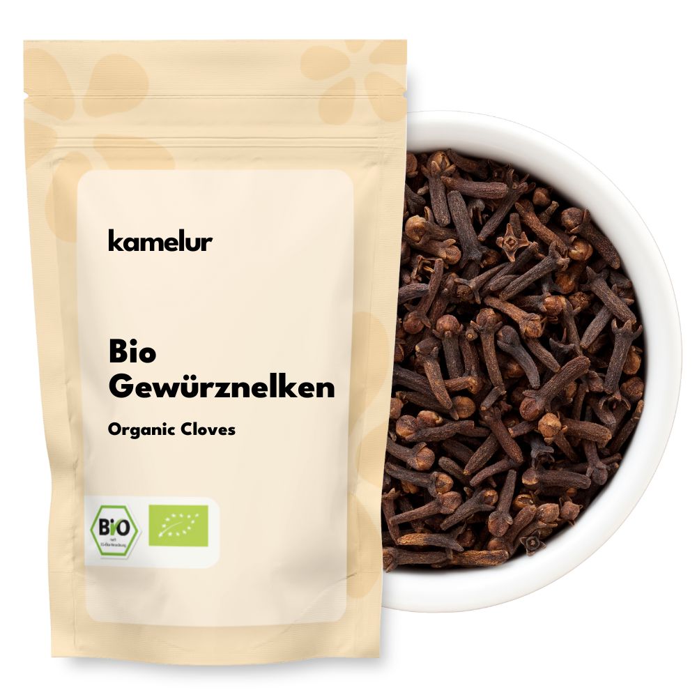Bio Gewürznelken ganz Clous de girofle bio, entiers