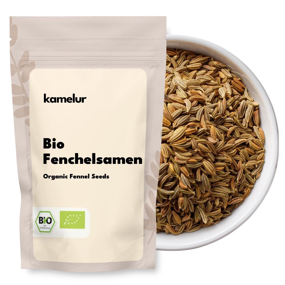 Bio Fenchelsamen Graines de fenouil bio, entières