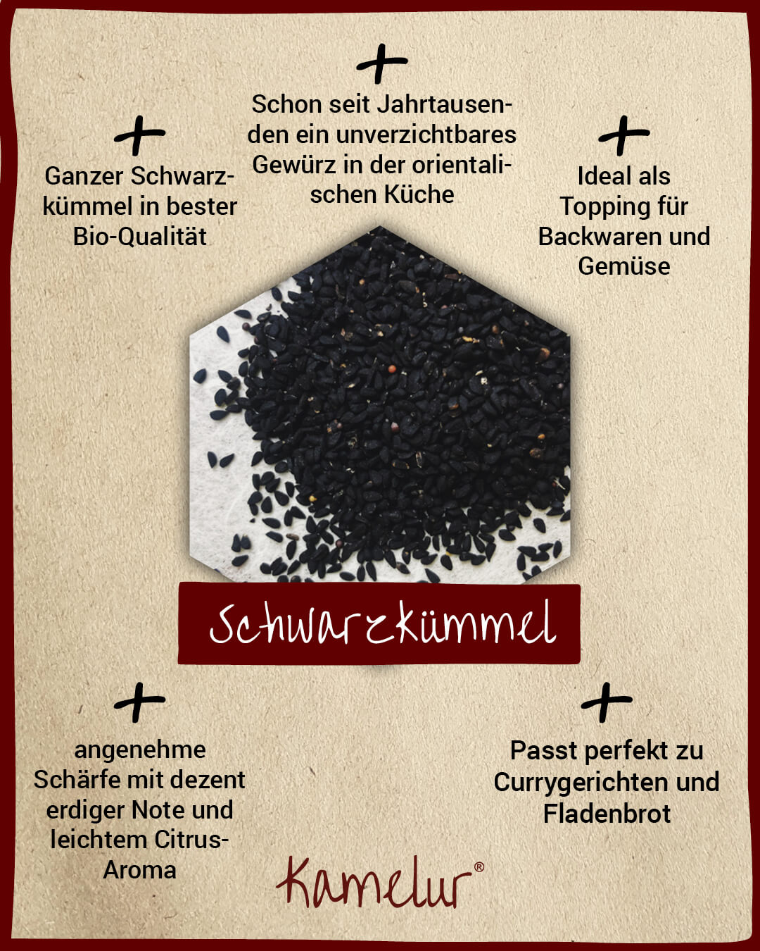 Cumin noir bio