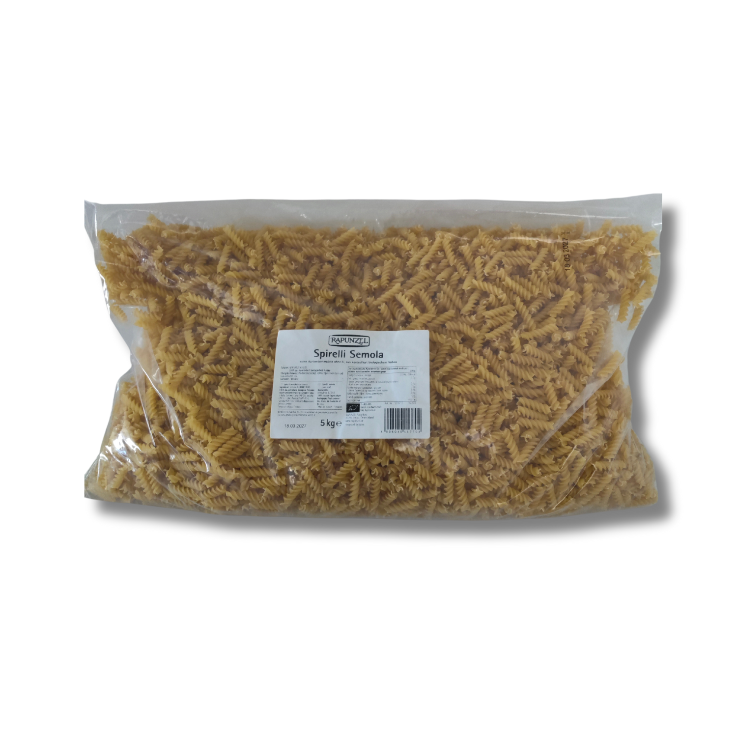 Semoule Spirelli Rapunzel, paquet de 2 x 5 kg
