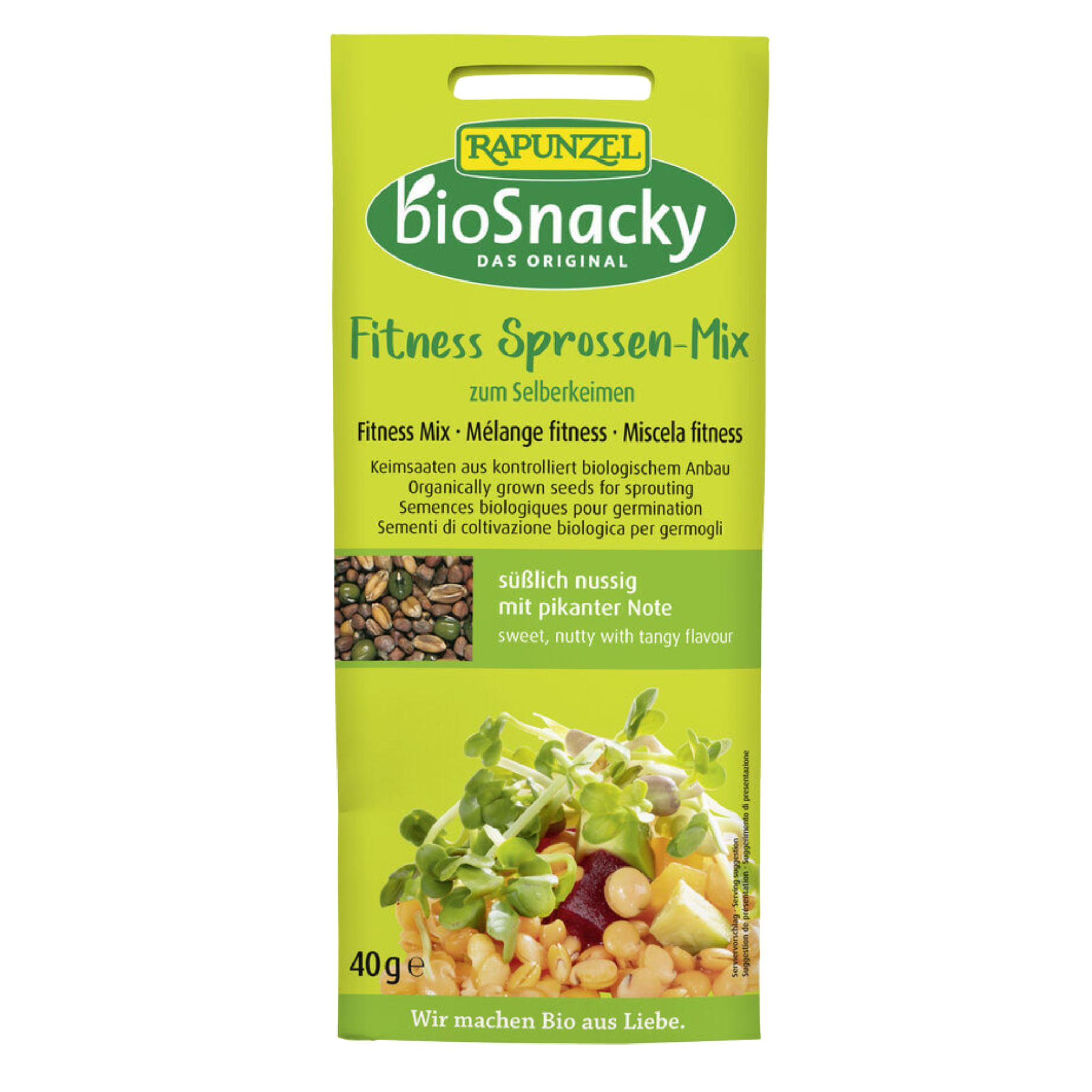 Mélange de germes Fitness bioSnacky, 40 g