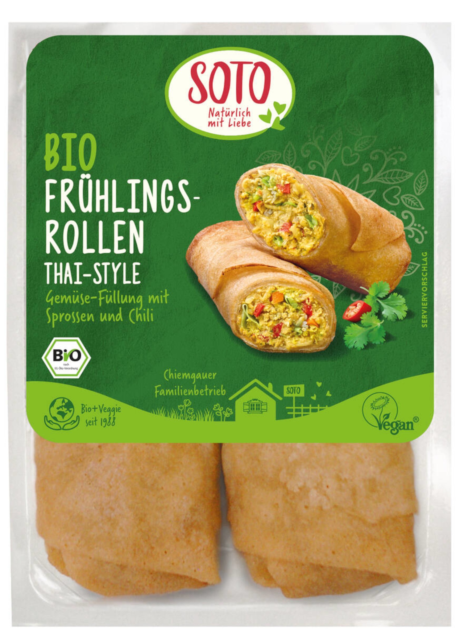 Soto Bio Frühlingsrollen Thai-Style 5x220g
