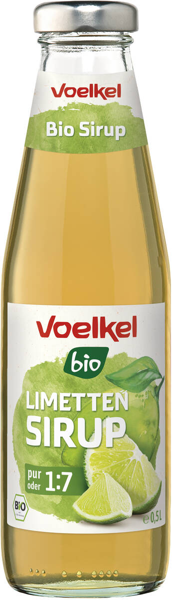 Sirop de citron vert bio Voelkel 6x500ml