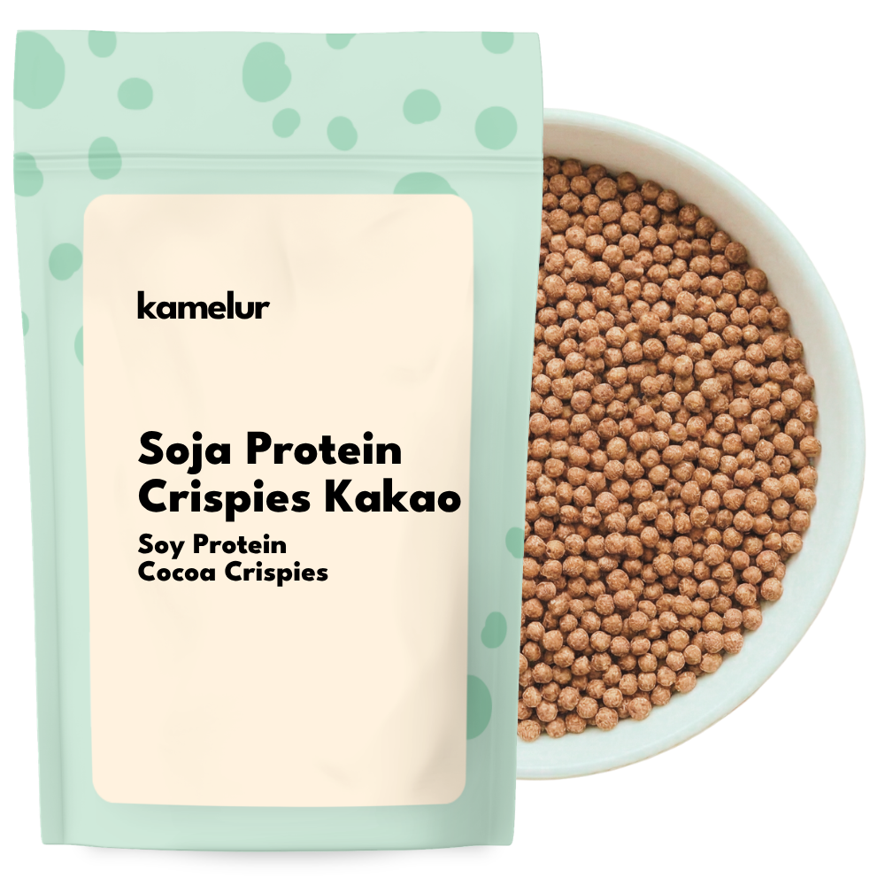 Soja Protein Crispies 77 % mit Kakao 500g