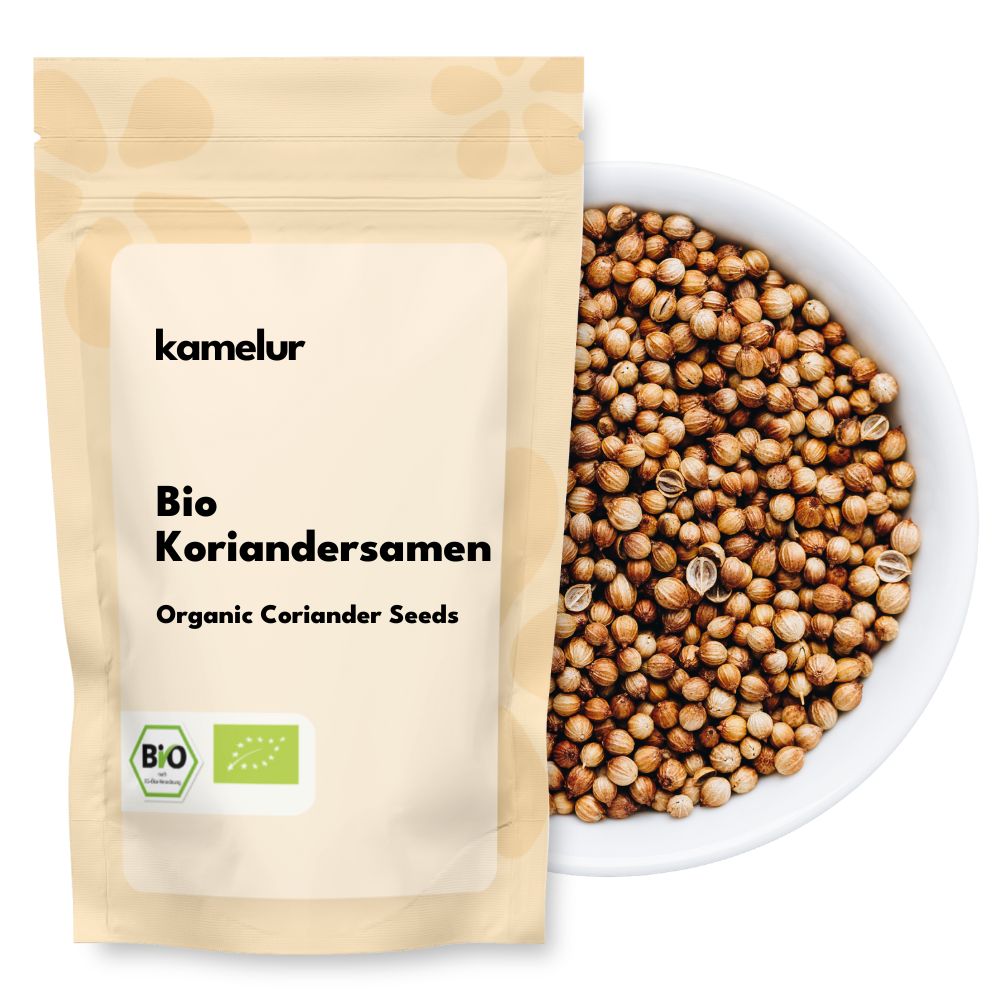Bio Koriandersamen ganz Graines de coriandre bio, entières