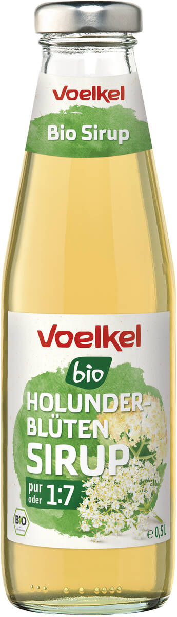 Sirop de fleur de sureau bio Voelkel 6x500 ml