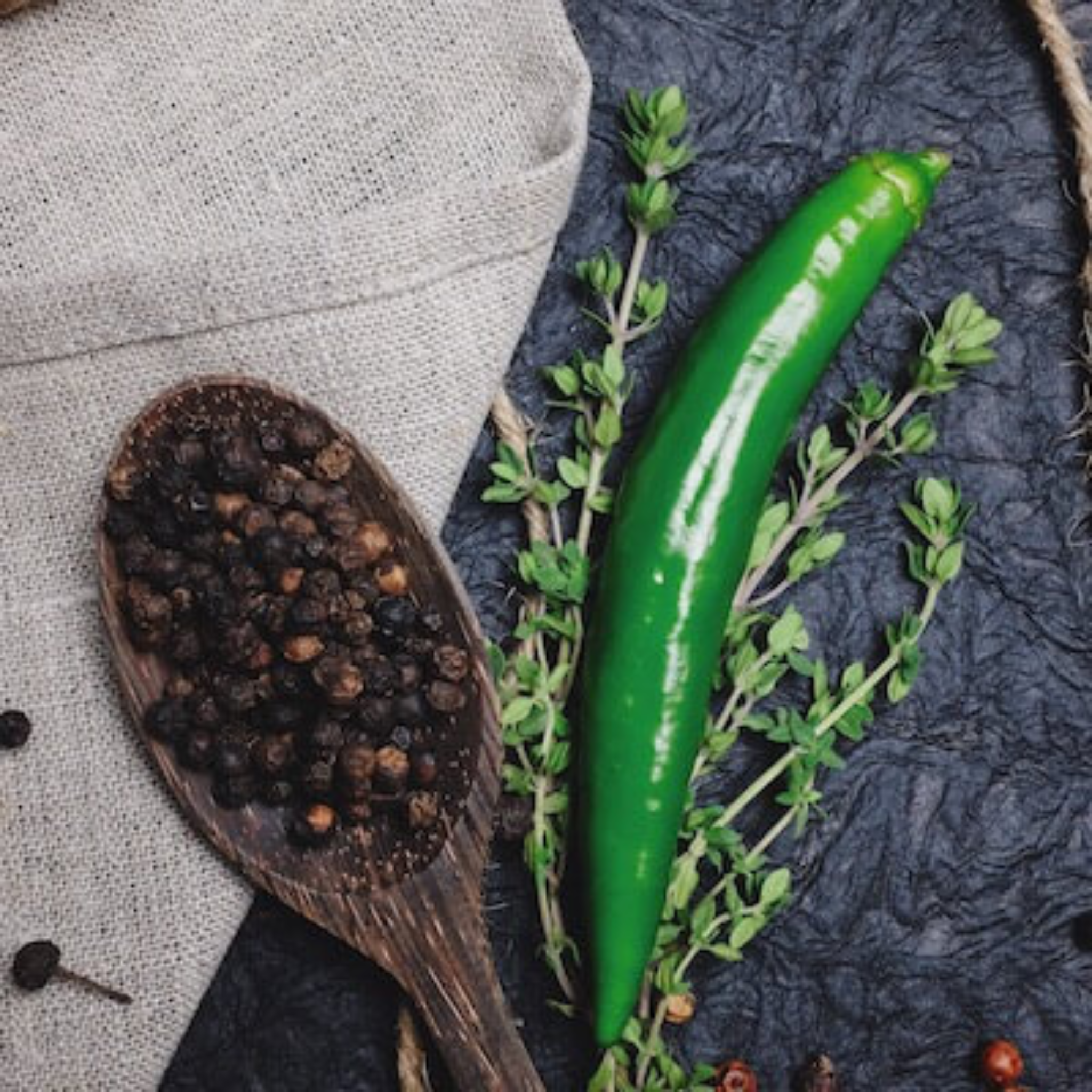 Poivre noir de Malabar bio - Poivre du Tigre 600 g