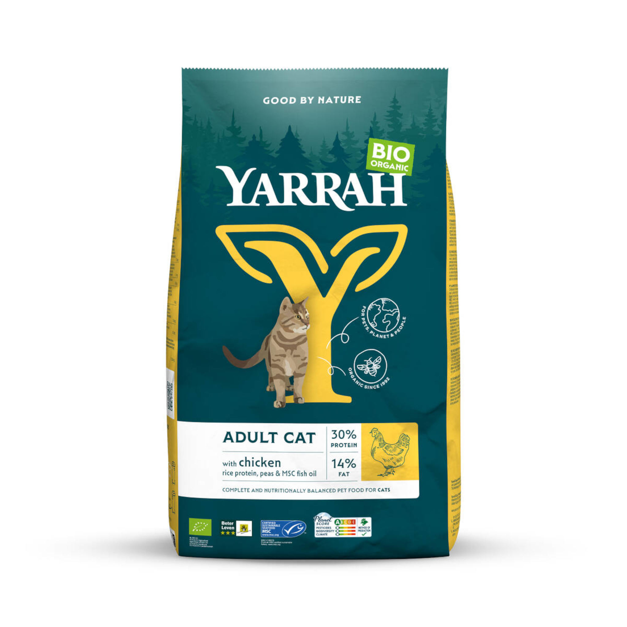 Yarrah Cibo Secco Bio Pollo per Gatti