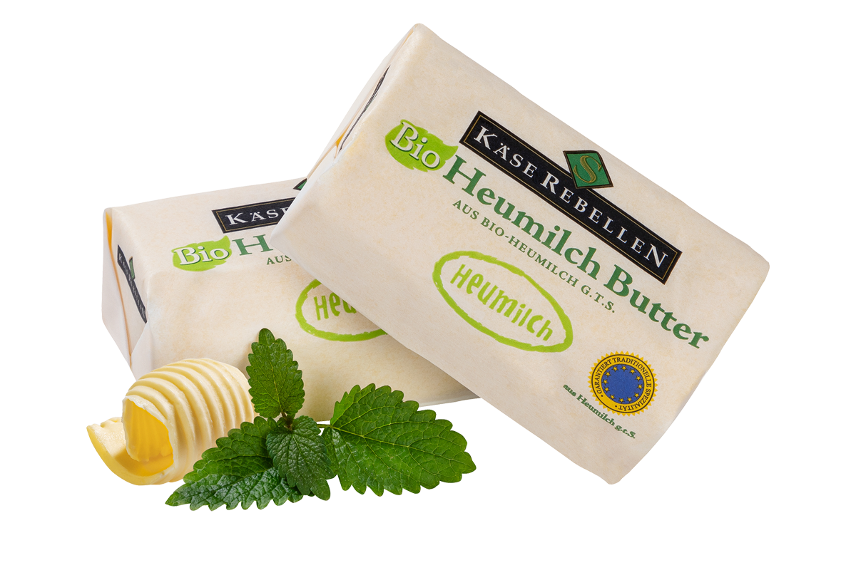 Käserebellen Beurre de Lait de Foin 10x200g