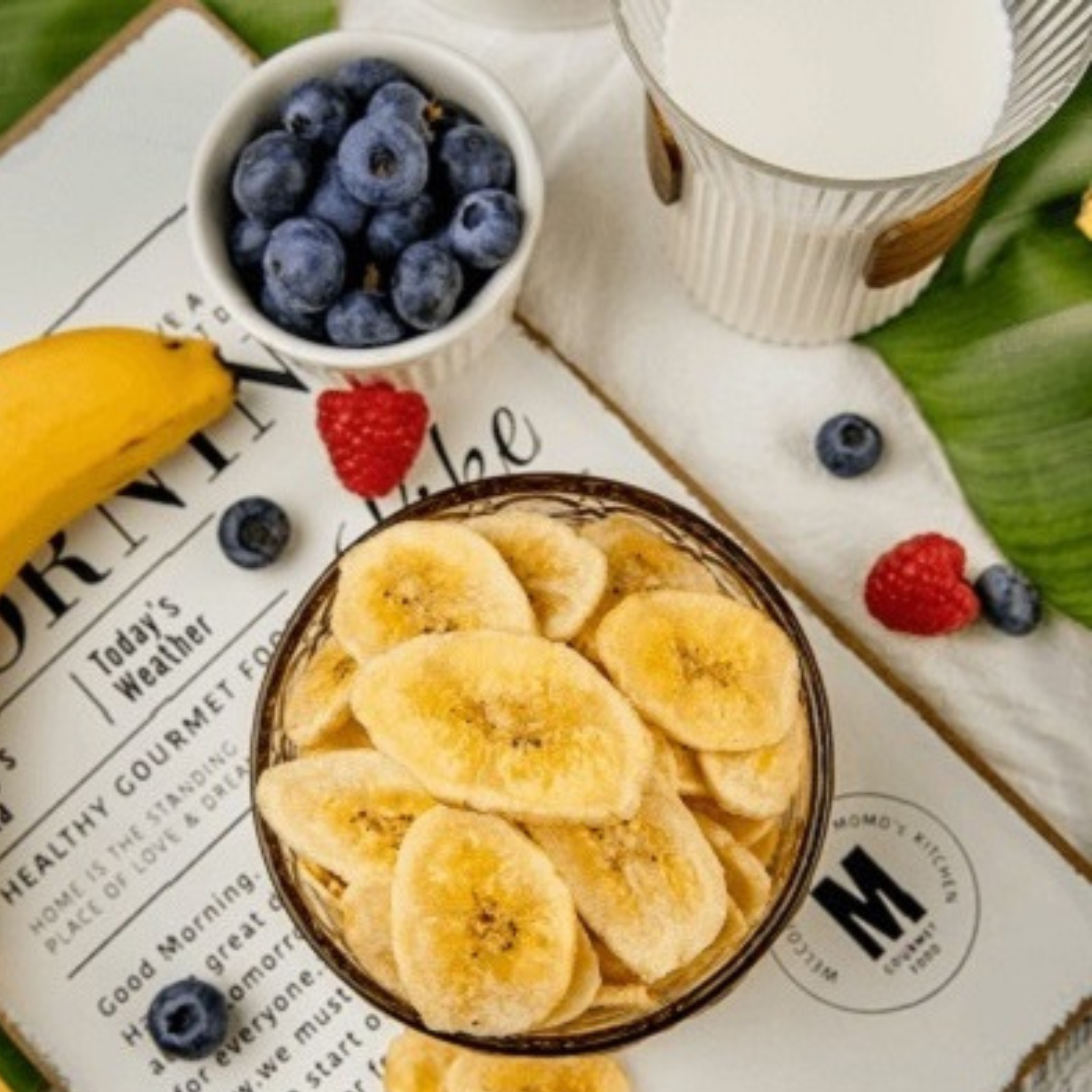 Tranches de bananes lyophilisées bio 250 g
