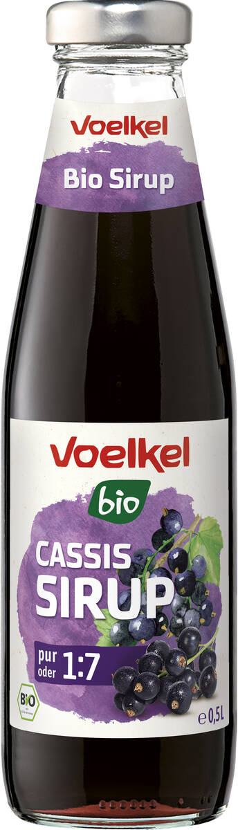 Sirop de Cassis Bio Voelkel 6x500ml
