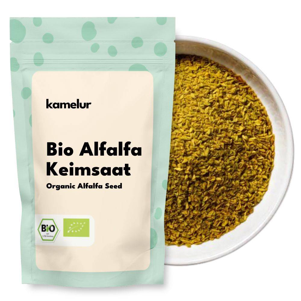 Alfalfa (luzerne) bio, graines à germer