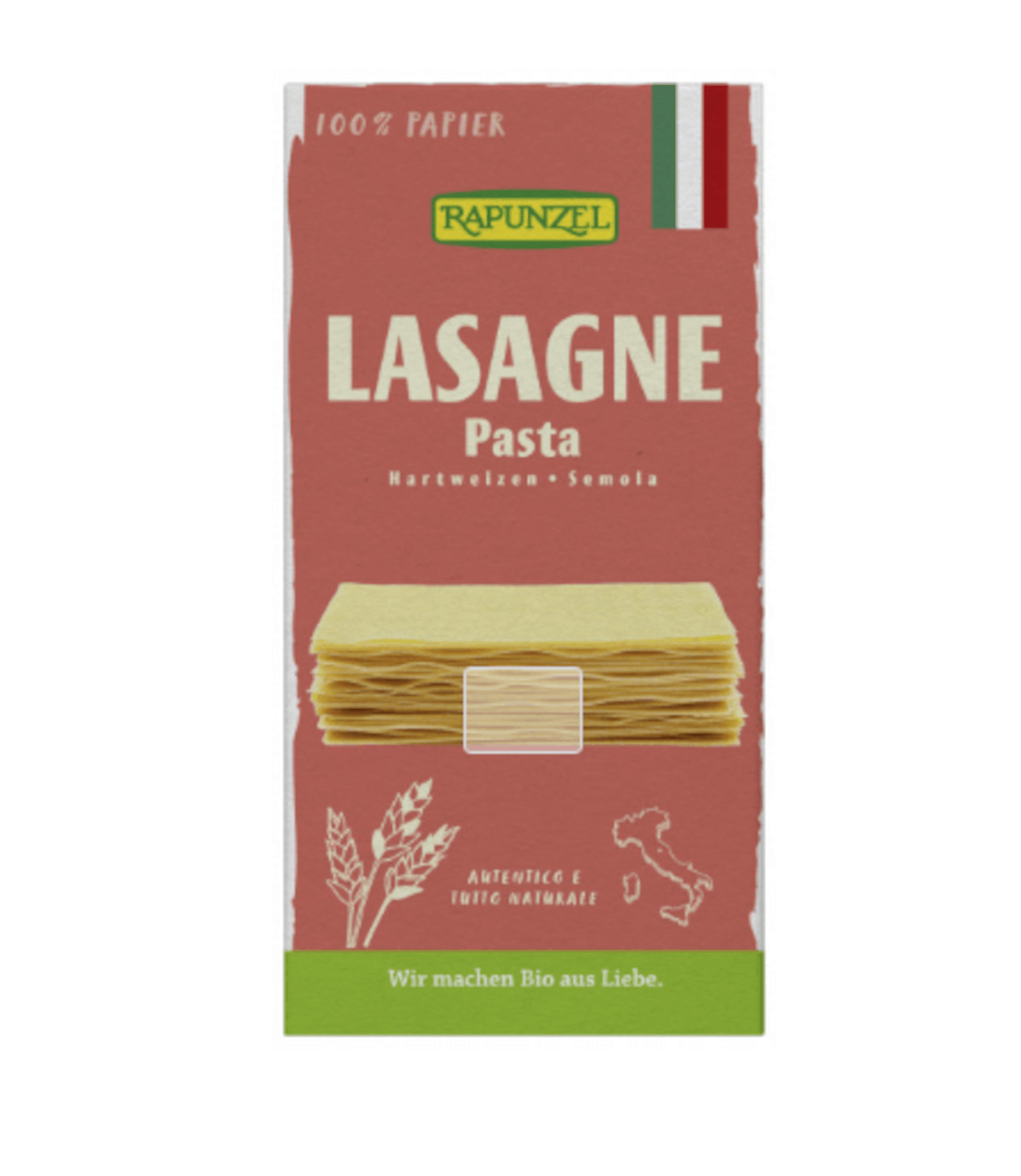 Feuilles de lasagnes bio Semoule 250g