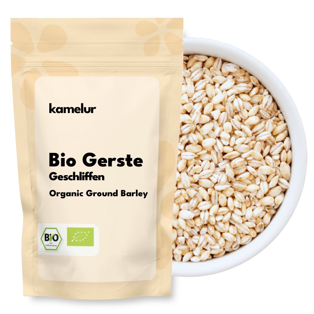 Orge biologique, orge roulée 1kg