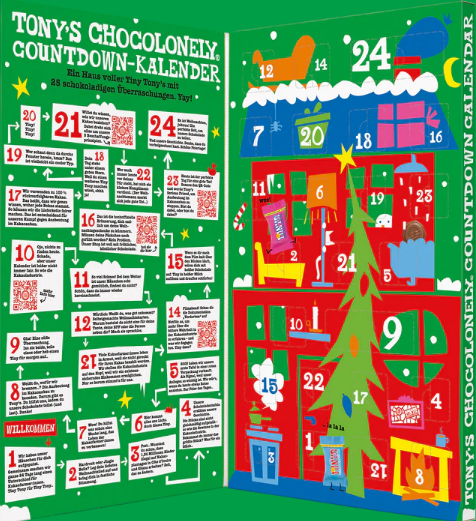Tonys Chocolonely Adventskalender