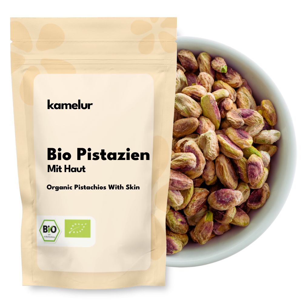 Pistaches bio, avec peau 1kg