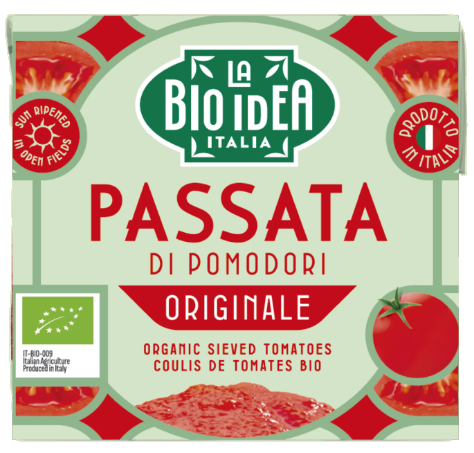 la BIO IDEA Passierte Bio Tomaten, 500g la BIO IDEA Bio Passierte Tomaten, 12x500g