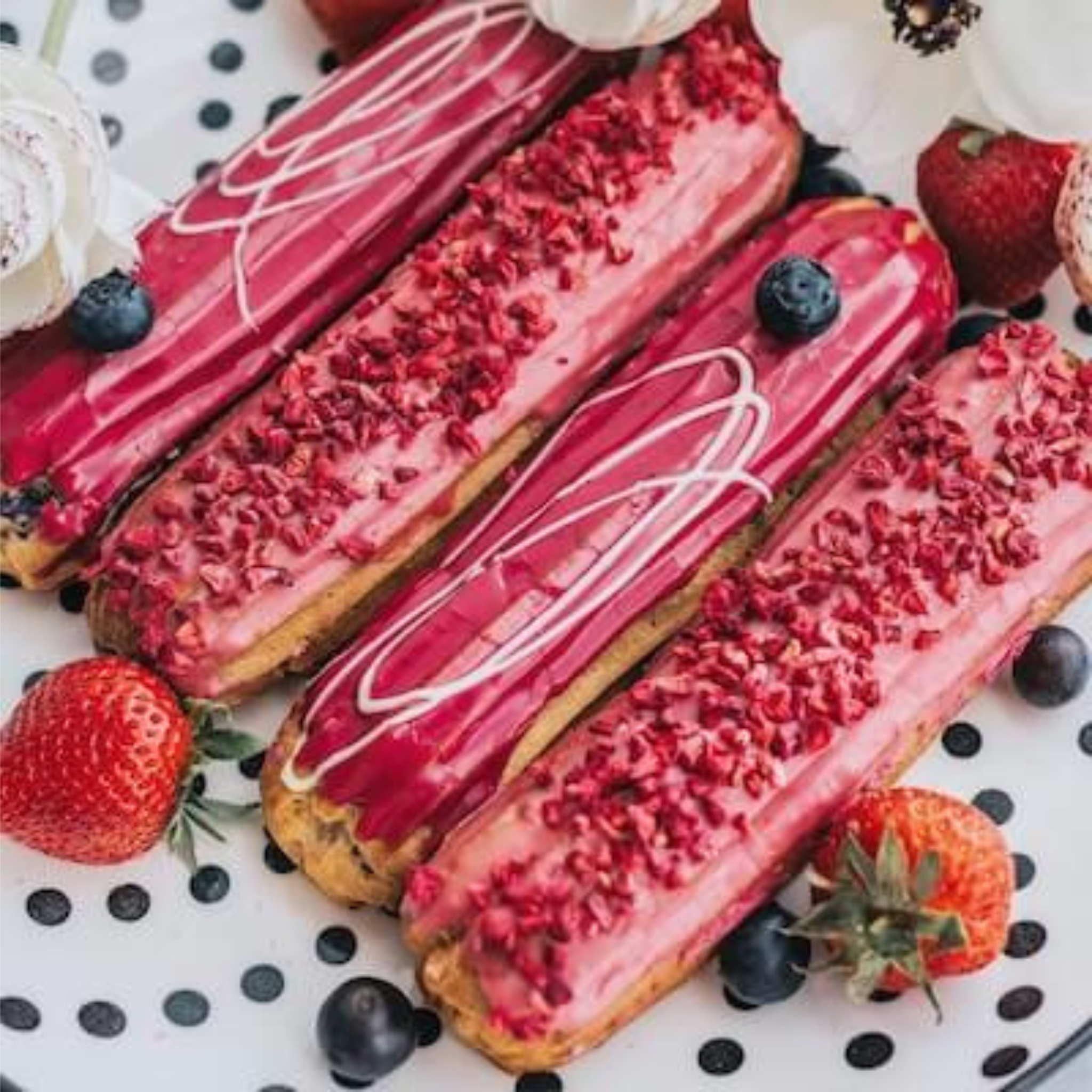 Fraises bio lyophilisées en tranches 500 g