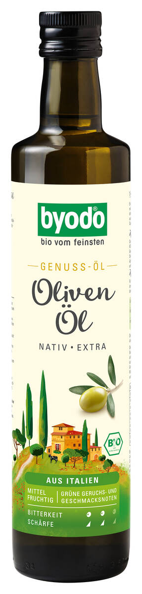 Huile d'olive extra vierge biologique Byodo d'Italie 0,5 l
