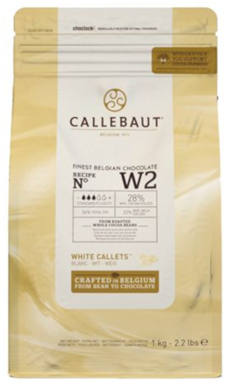 Barry Callebaut Weiße Schokolade Kuvertüre groß 6kg