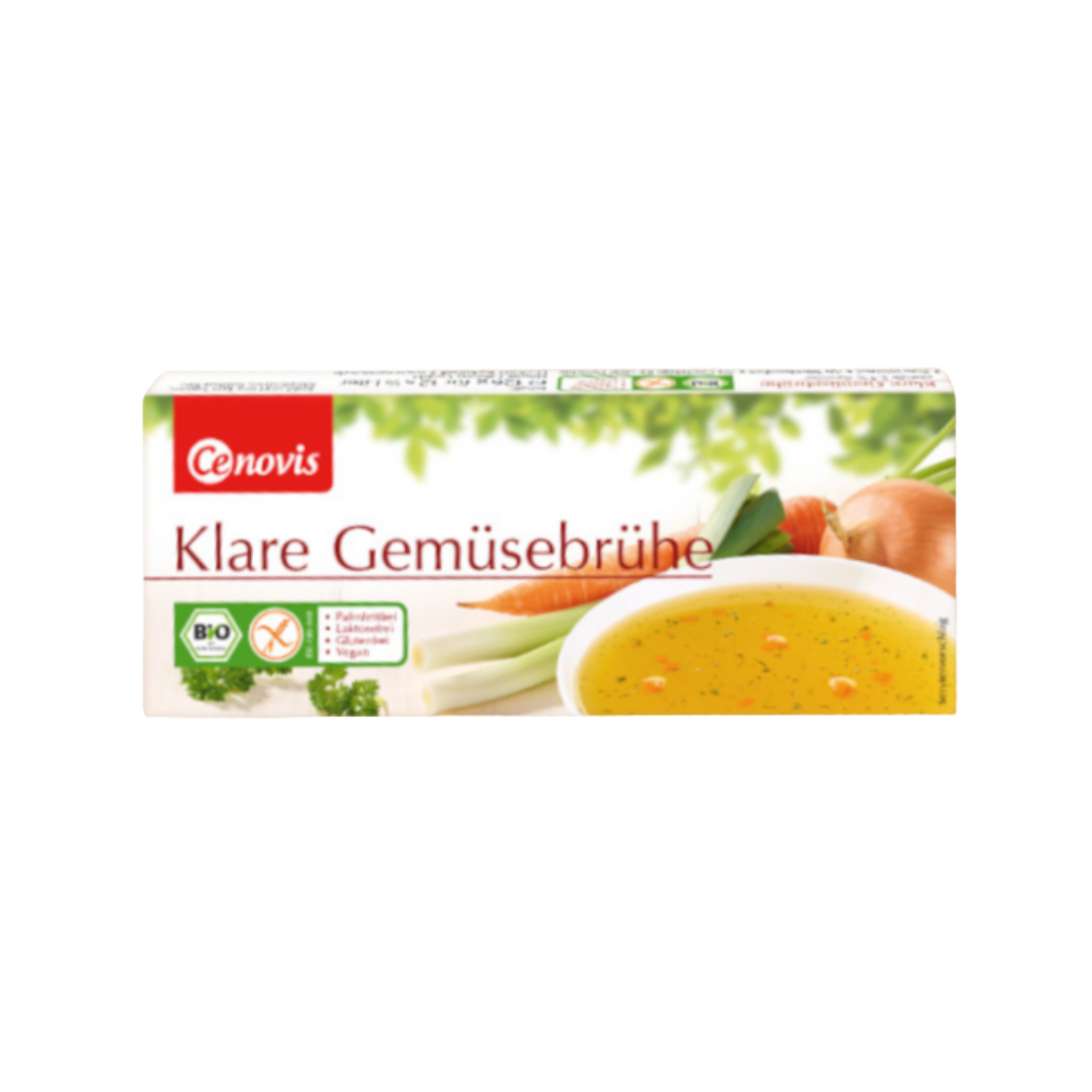 Bouillon de légumes clair bio Cenovis 126 g