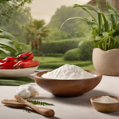 Amidon de maïs bio, blanc