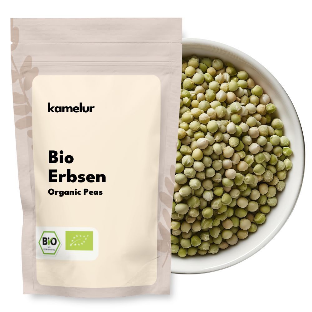 Petits pois bio, verts
