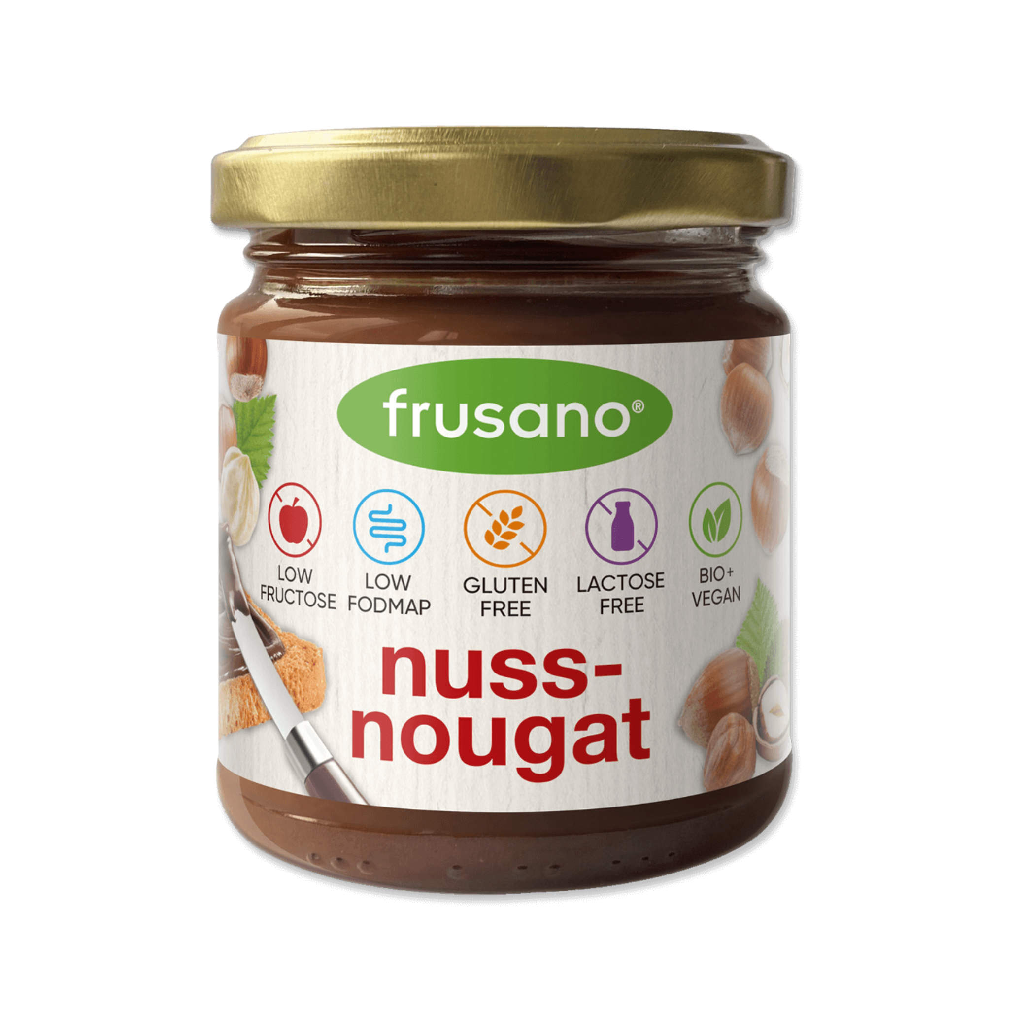 Frusano Bio Nuss-Nougat-Creme Frusano Bio Nuss-Nougat-Creme 200g