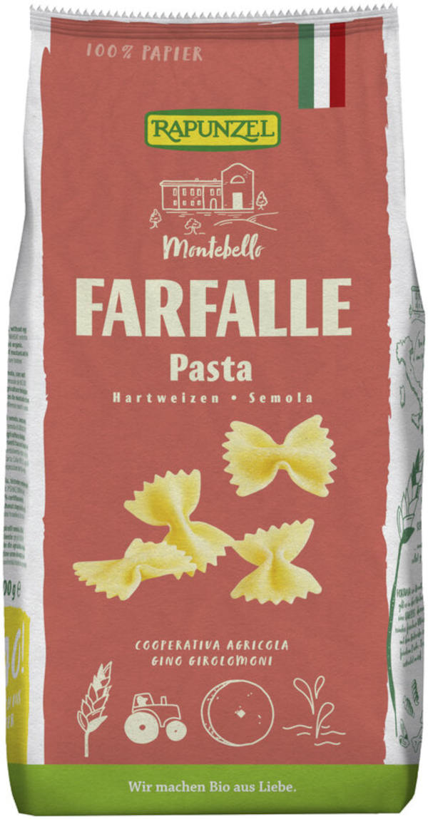 Farfalle Raiponce Semoule 500g