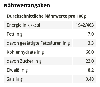 Barnhouse Krunchy Chocolate Chunks