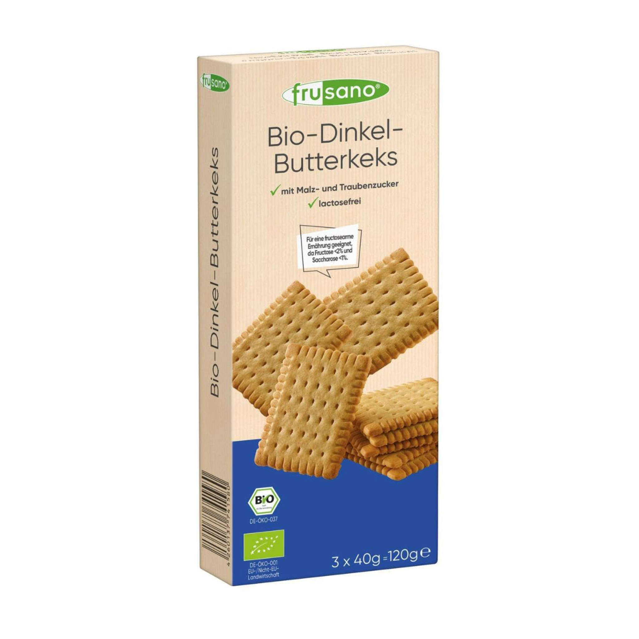 Frusano Bio Dinkel Butterkeks 120g