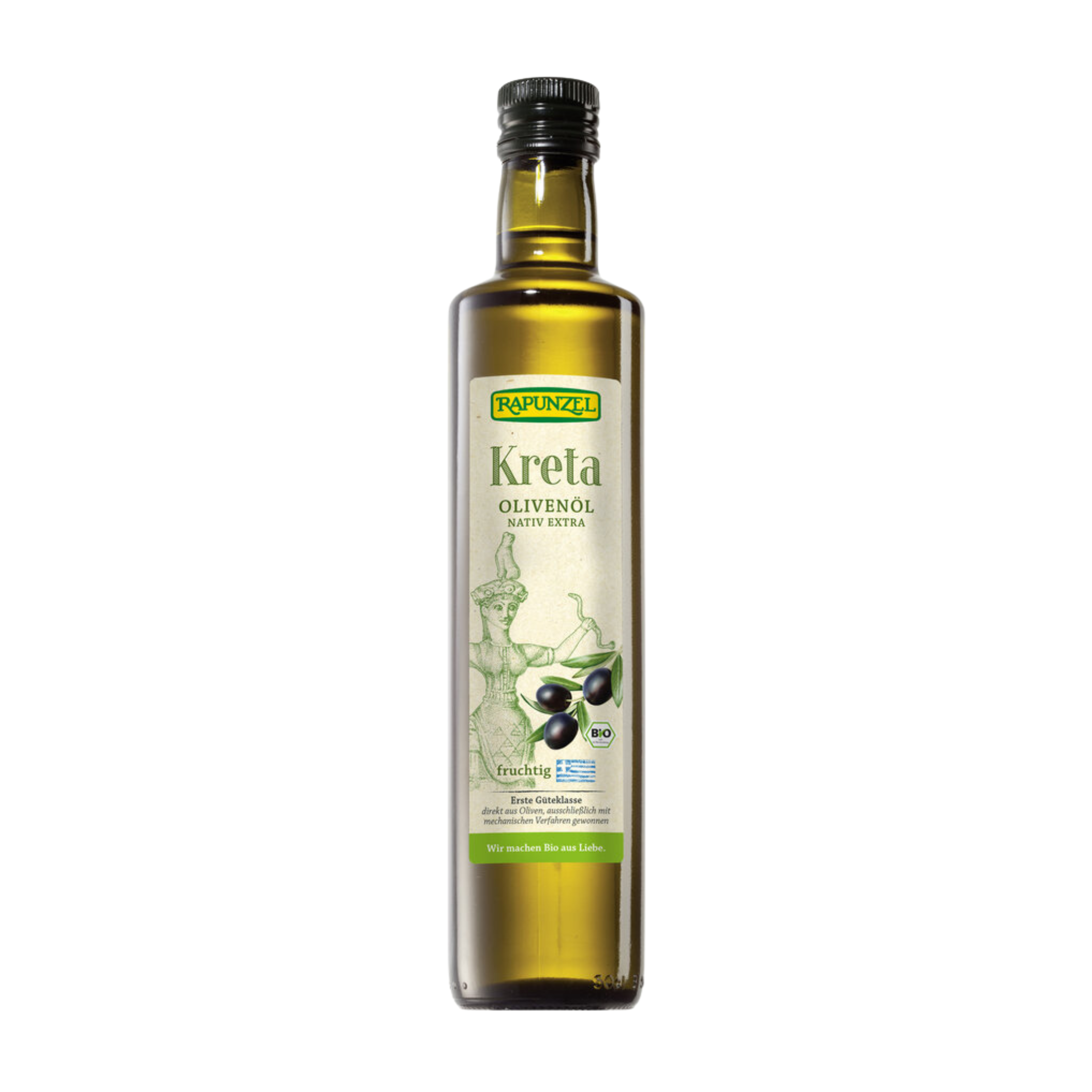 Huile d'olive biologique de Crète IGP, vierge extra, 500 ml