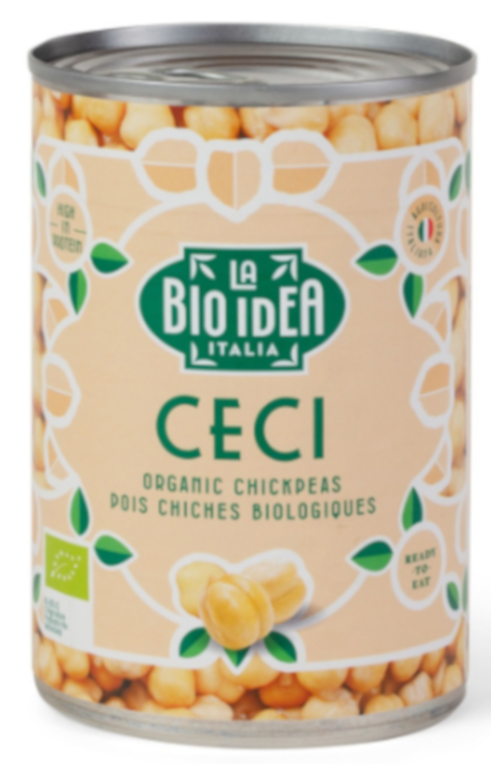 Pois chiches bio en conserve, 400 g