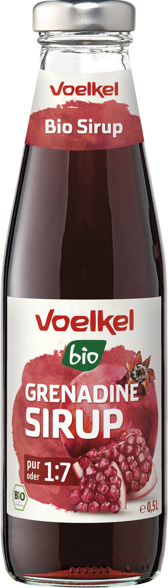 Sirop de grenadine bio Voelkel 6x500ml