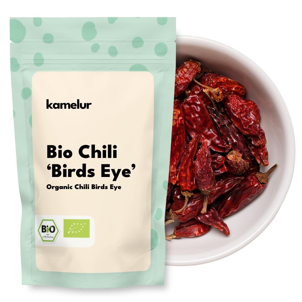 Peperoncino Bird Eye bio intero 500g