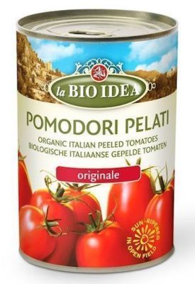 la BIO IDEA Geschälte Tomaten in Tomatensaft, 400g
