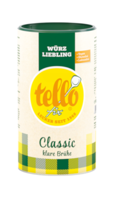 tellofix Classic Klare Brühe in der Dose