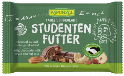 Rapunzel Studentenfutter Schokolade, 100g