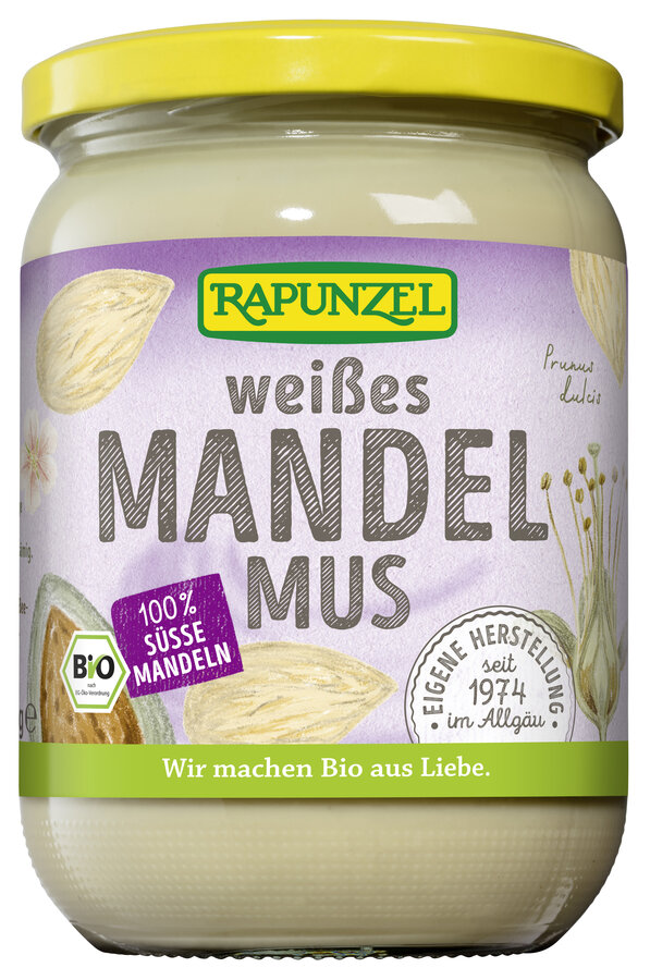Rapunzel Mandelmus weiß, 500g | Kamelur®