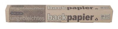 Backpapier Zuschnitte, ungebleicht, 24 Stück, online bei Kamelur