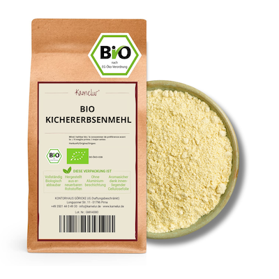 Bio Kichererbsenmehl ohne Zusätze