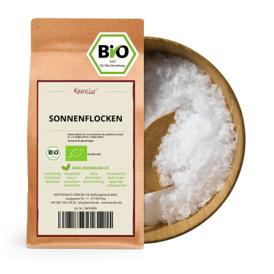 Sonnenflocken Salz